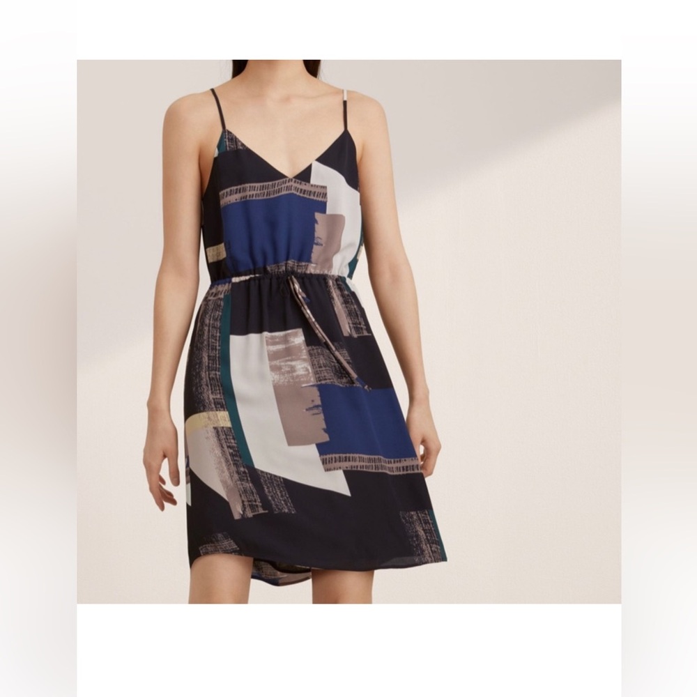 Babaton Geometric Print Casimir Mini Dress